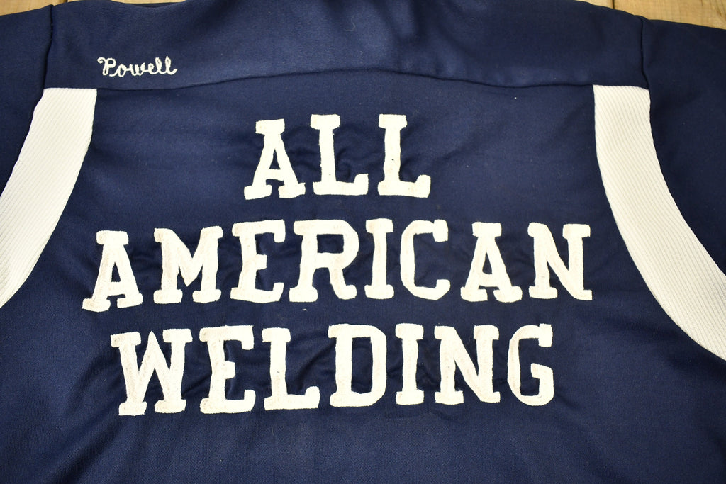 Vintage 1970s All American Welding Chain Stitched Shirt