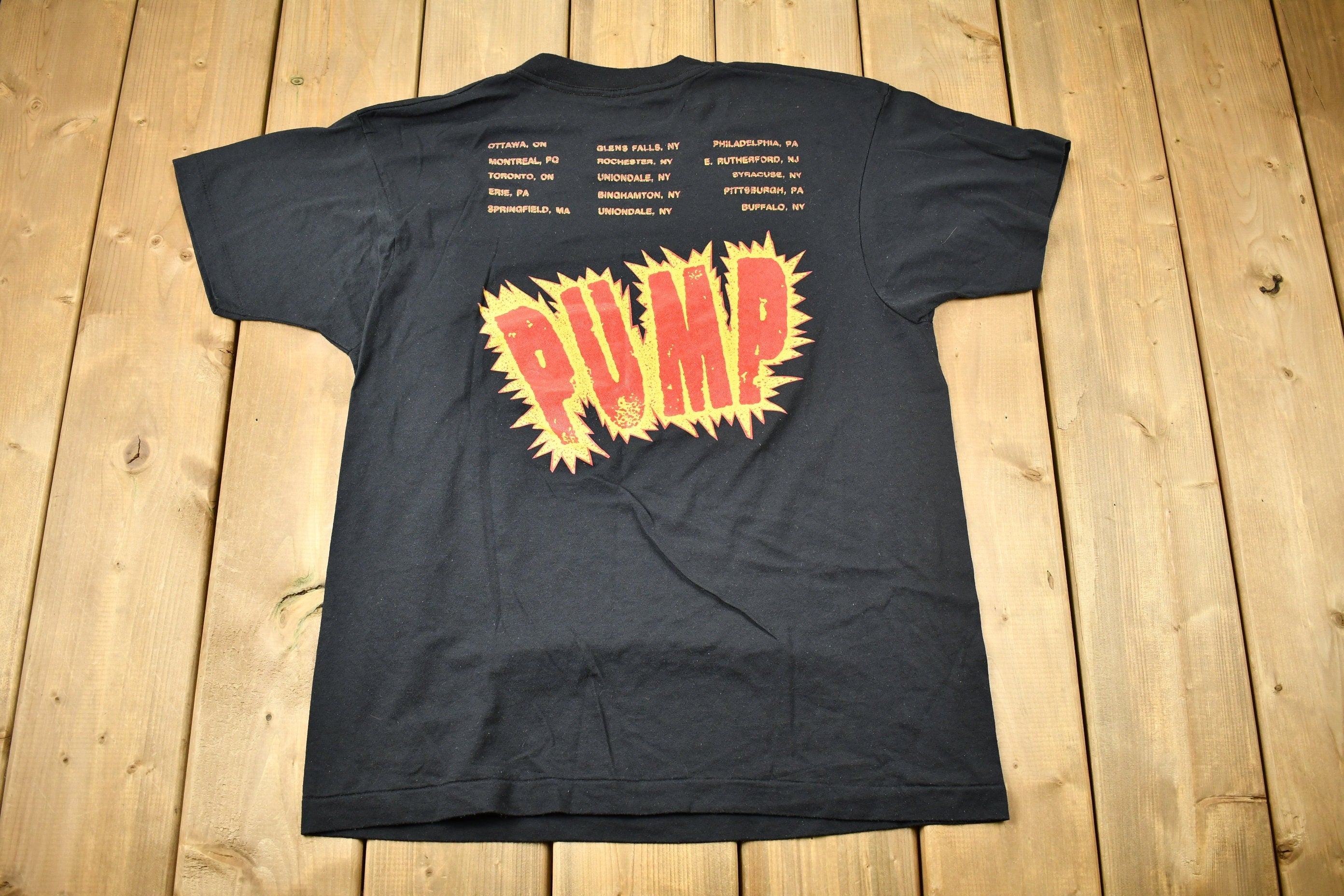 Vintage 1989 Aerosmith Pump Tour Band T-shirt