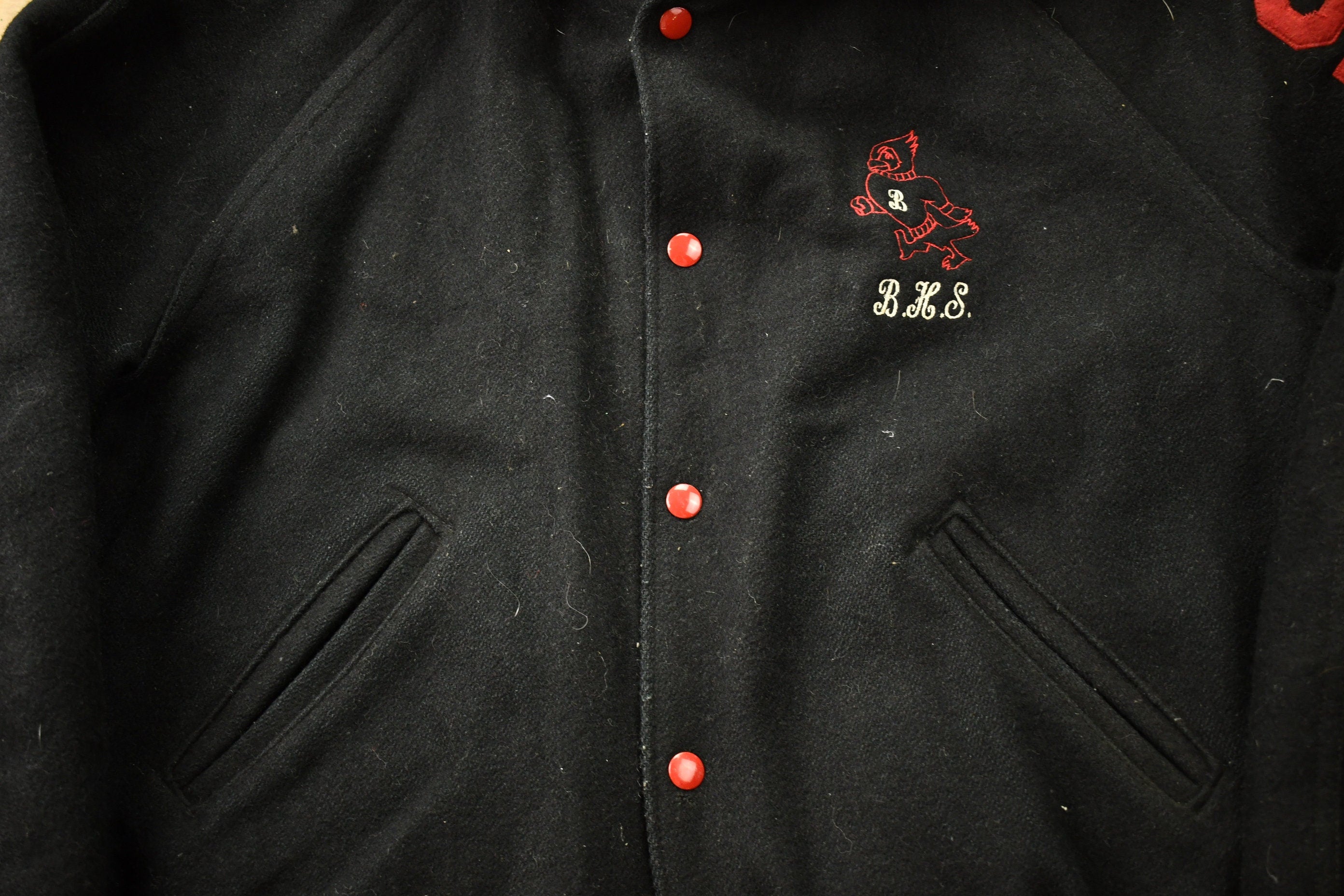 Vintage 1980s Wool Varsity Jacket