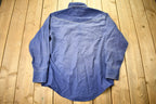 Vintage 1980s Barb Western Wear Long Tail Button Up Shirt
