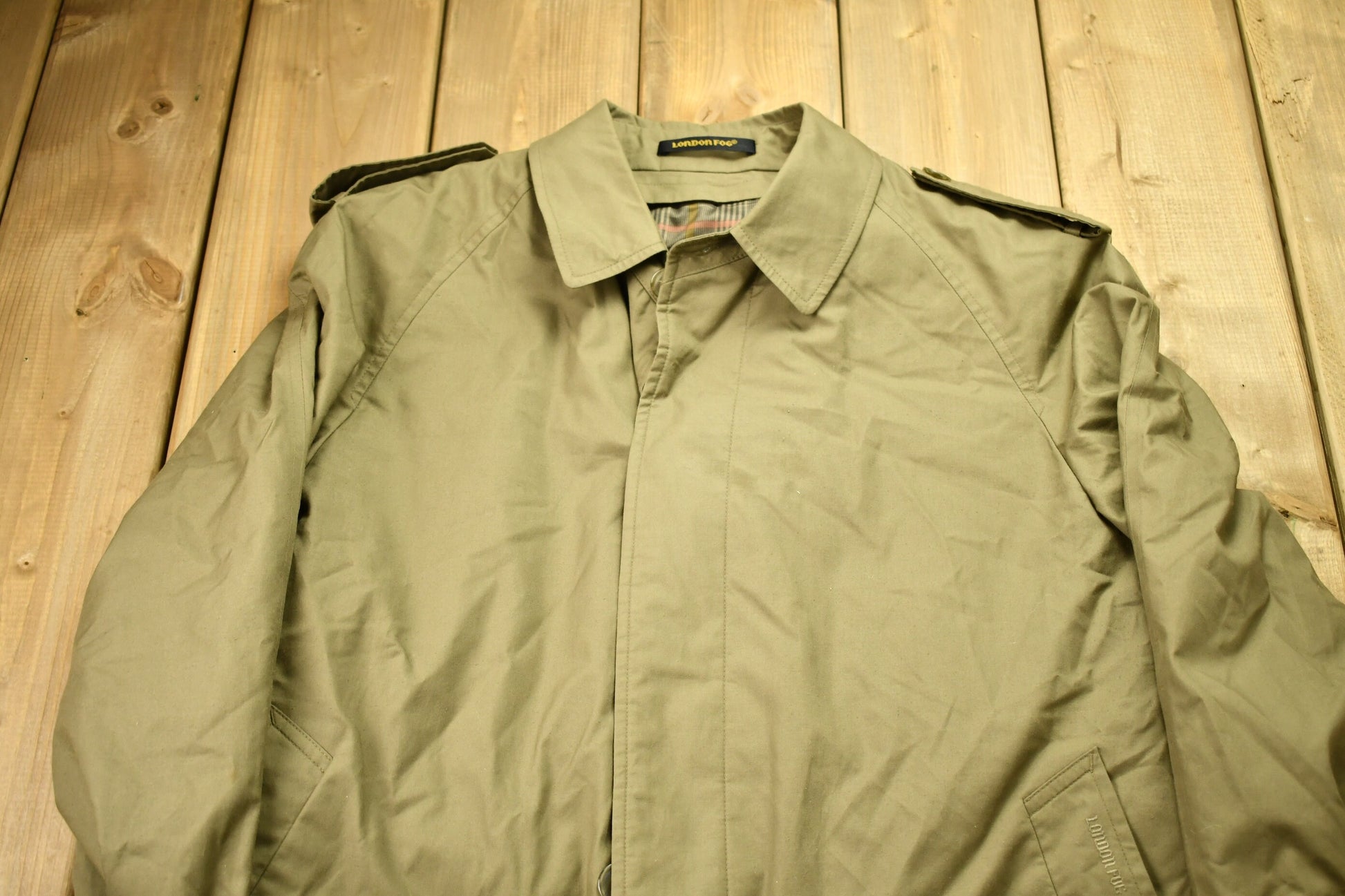 Vintage 1990s London Fog Trench Coat