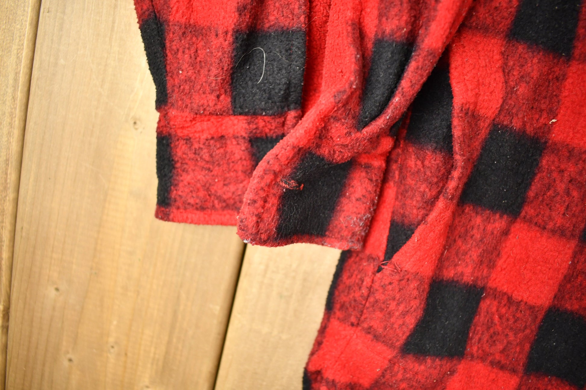 Vintage 1980s Marlboro Cigarettes Reversible Quarter Zip Fleece Sweater