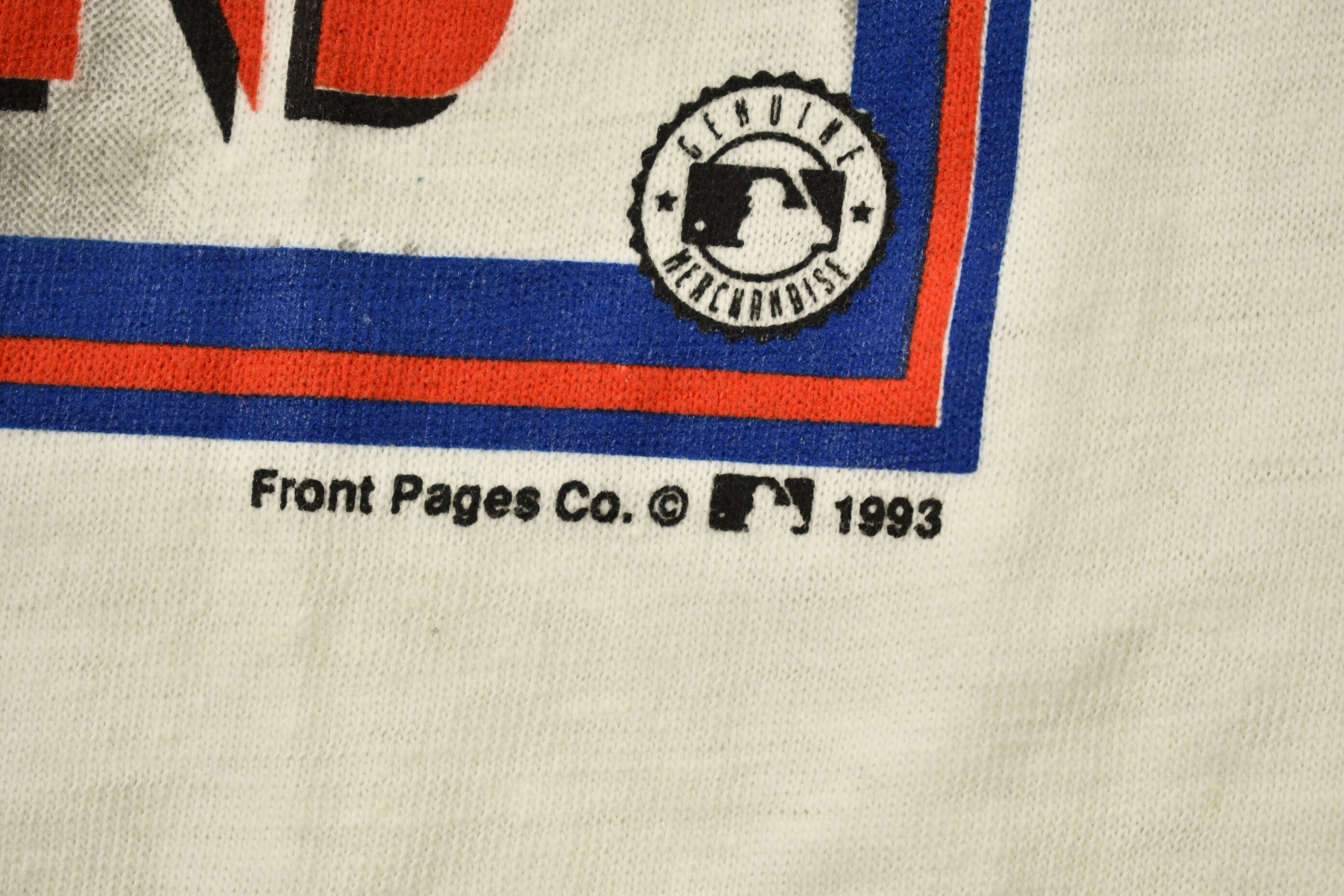 Vintage 1993 Toronto Blue Jays MLB Back To Back World Series Champions T-Shirt