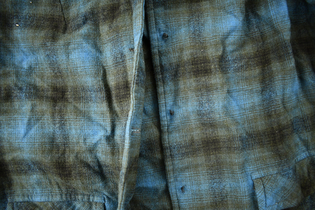 Vintage 1960s Pendleton Women's Plaid Button Up Shirt
