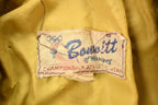 Vintage 1940s Samsonite Horsehide Varsity Jacket Industrial Champs Leather Jacket