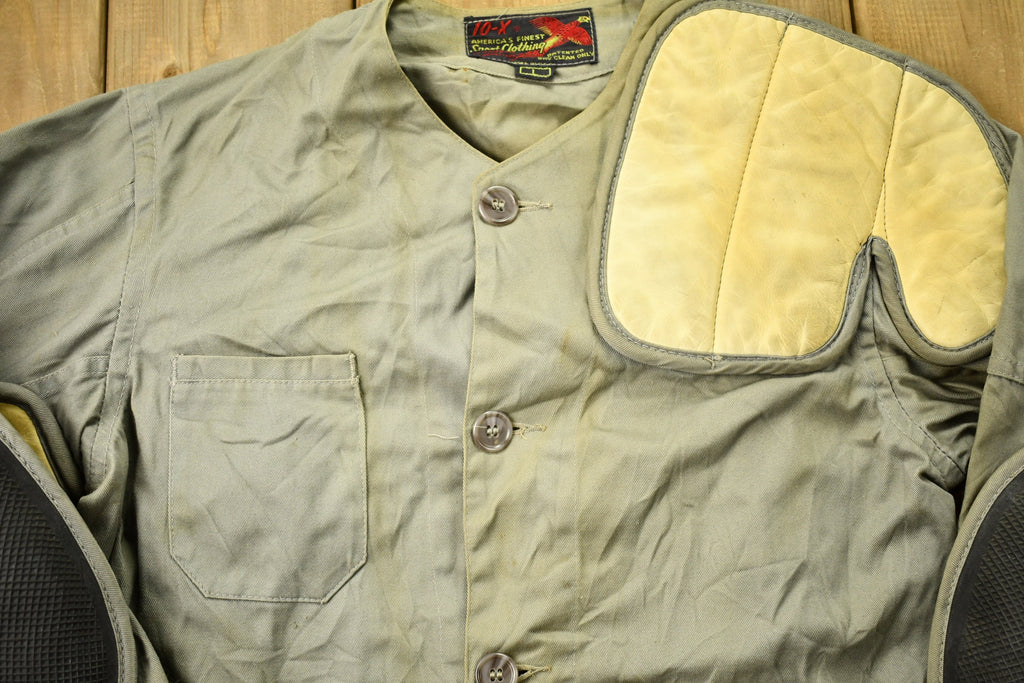 Vintage 1960s Hunting Canvas Jacket