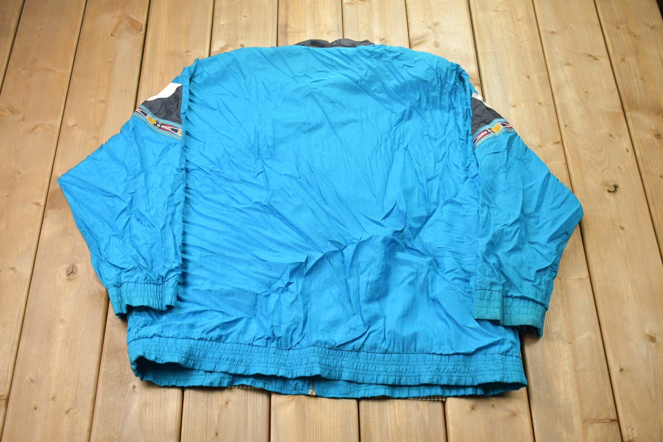 Vintage 1990s Lady Lavon Abstract Windbreaker Jacket