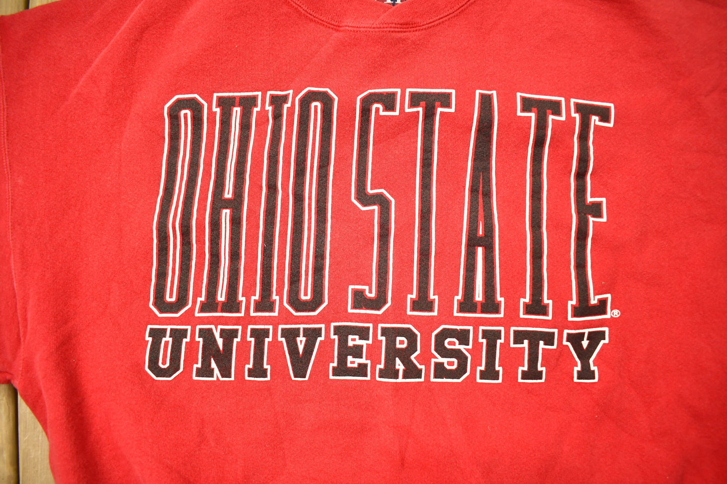 Vintage 1990s Ohio State University Buckeyes Collegiate Crewneck / Go Bucks  / NCAA Sweatshirt / Sportswear / Americana / Made In USA