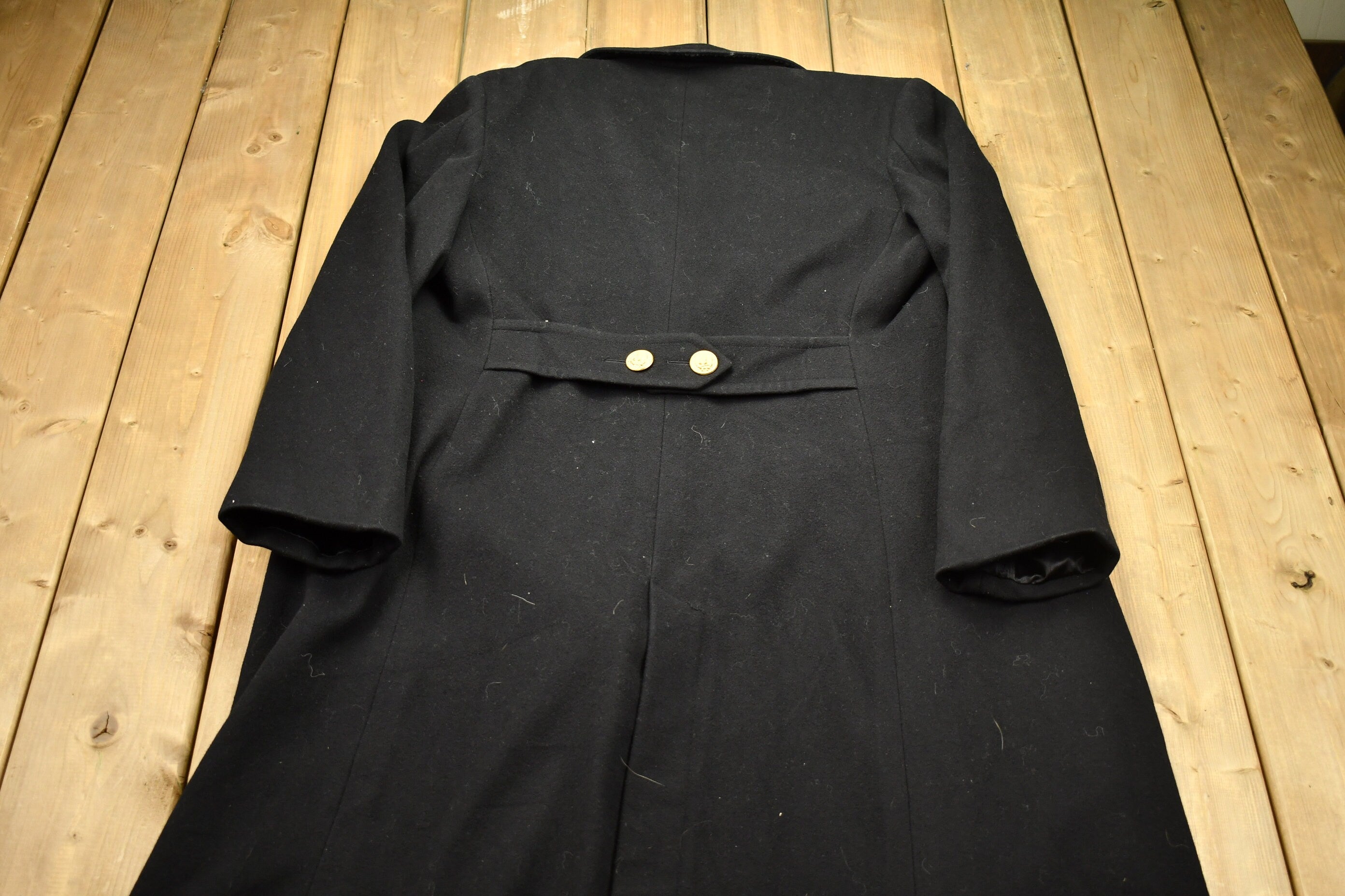 Vintage 1970s United States Naval Academy 100% Wool Jacket