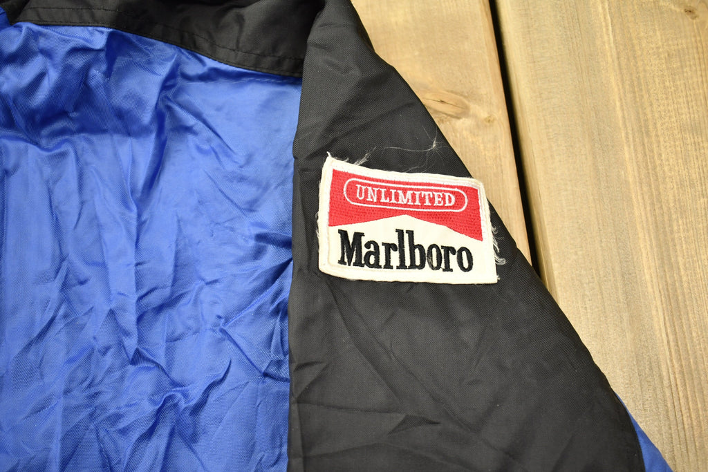 Vintage 1980s Marlboro Windbreaker Jacket
