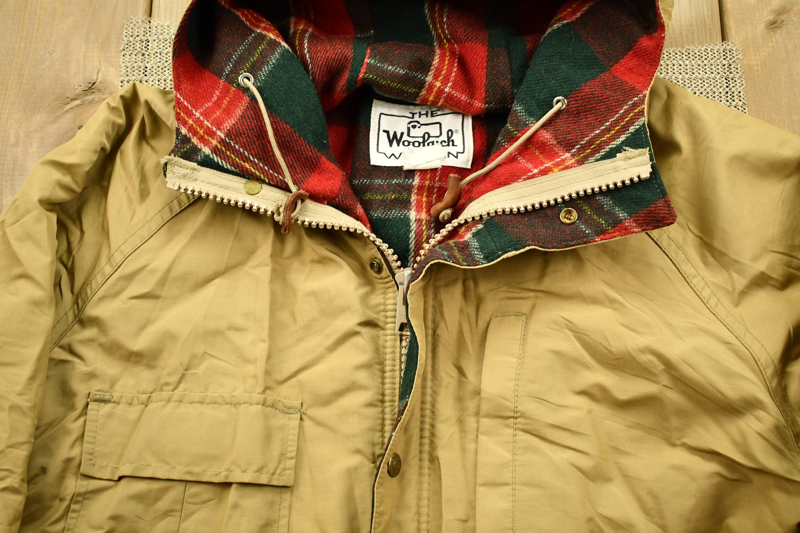 Vintage 1960s The Woolrich Woman 100% Wool Jacket