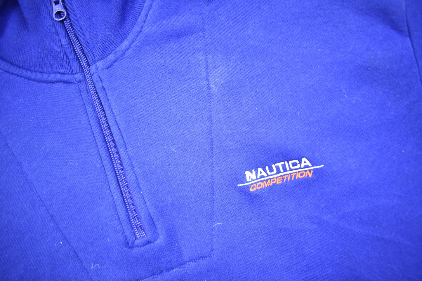 Vintage 1990s Nautica Competition Quarter Zip Sweatshirt / 90s Crewneck / Vintage Nautica / Athleisure / Streetwear / 90s Nautica