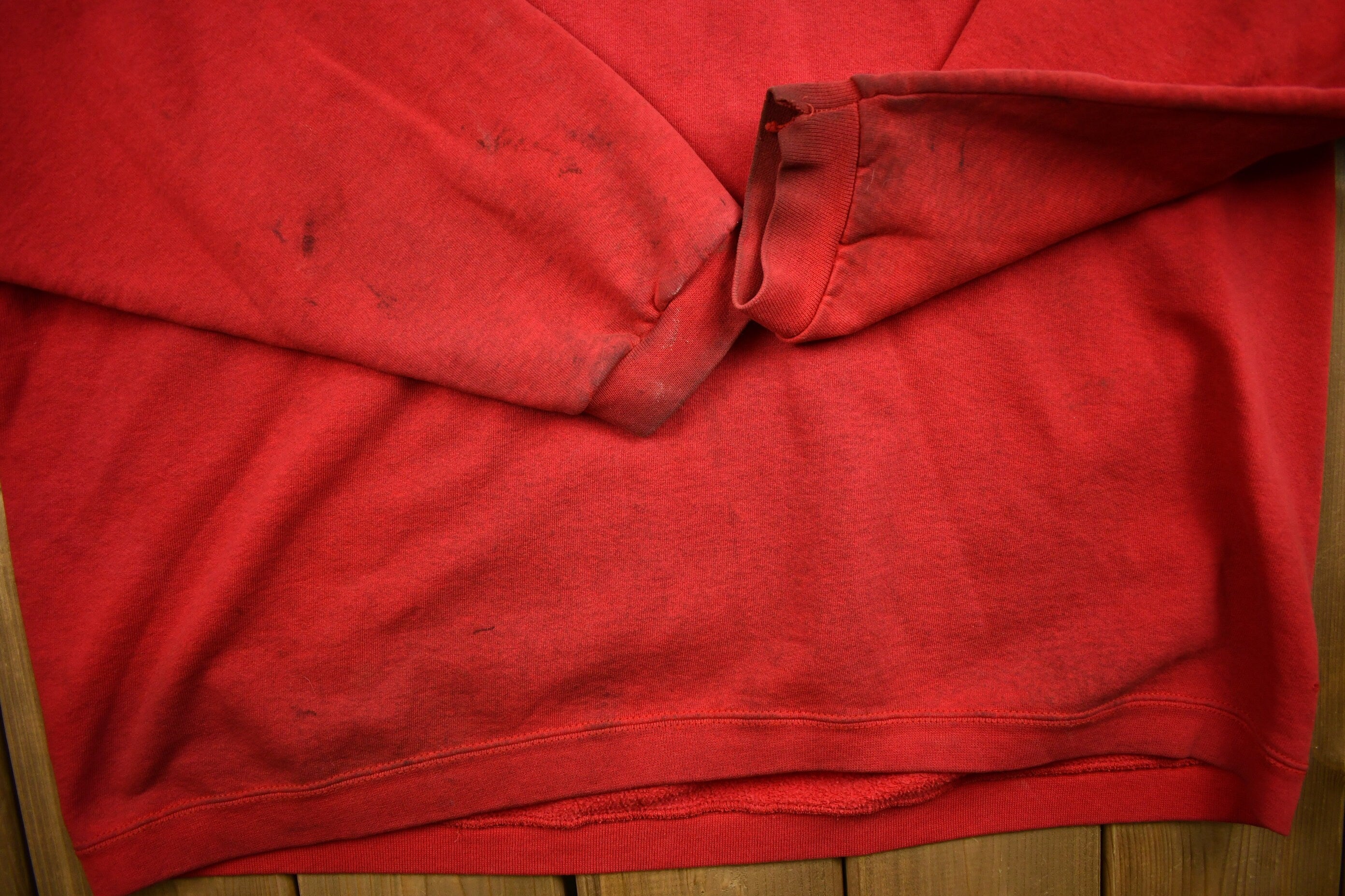 Vintage 1990s Nike Embroidered Mini Swoosh Crewneck Sweatshirt