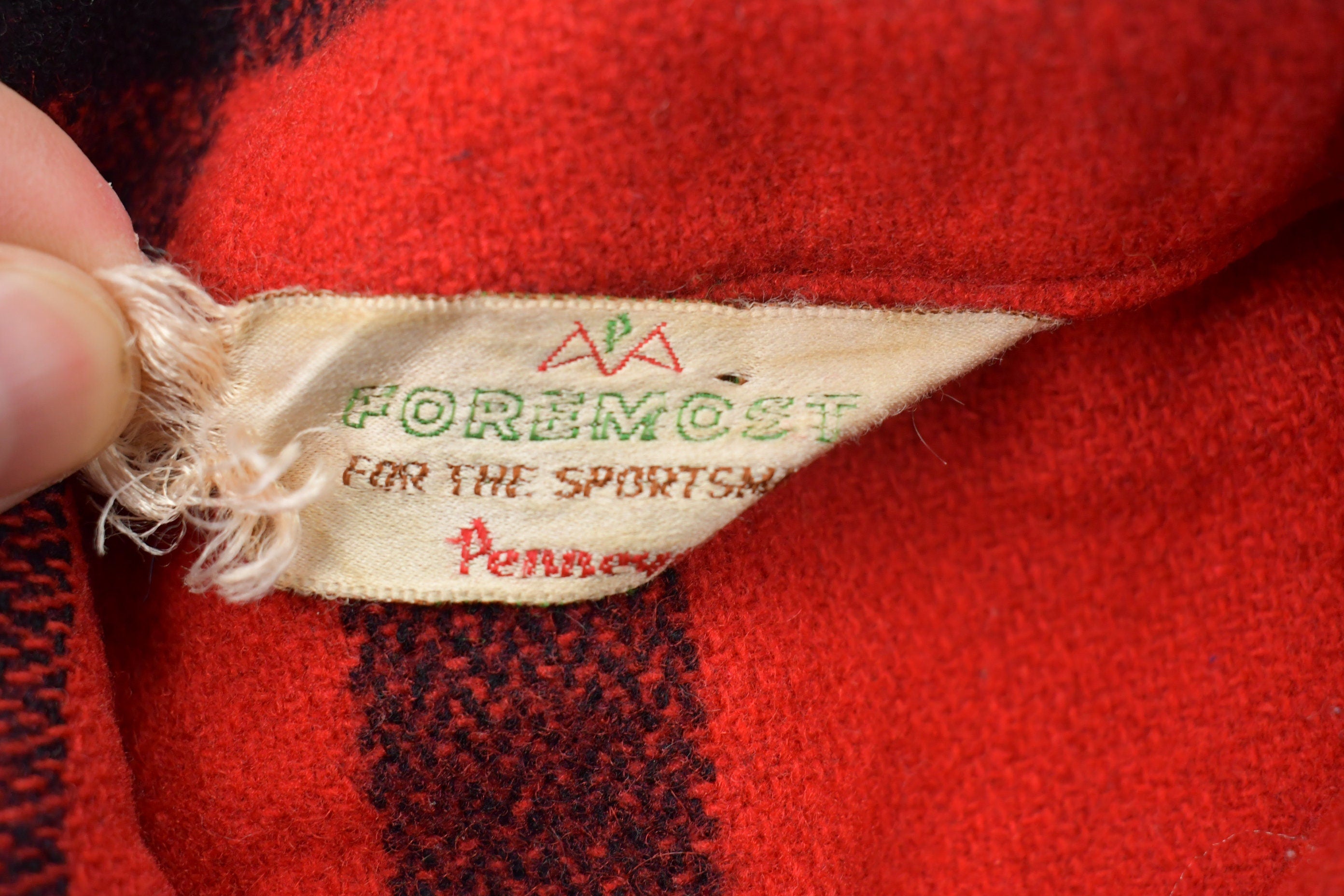 Vintage 1940s Foremost 100% Wool Jacket