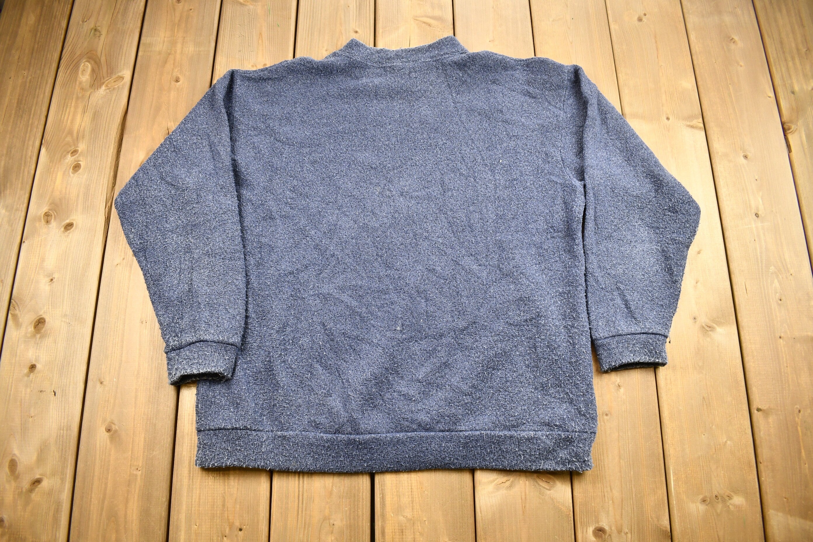 Vintage 1990s "I Believe In Angels" Cute Fleece Crewneck Sweater