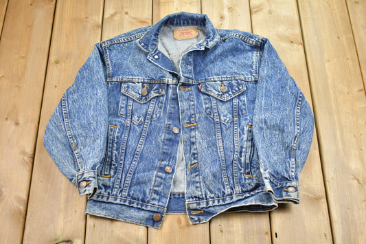 Vintage 1990s Levi's Denim Jean Jacket / Vintage Denim / Streetwear / Vintage Fall Outerwear / Fall Jacket / Levi's denim