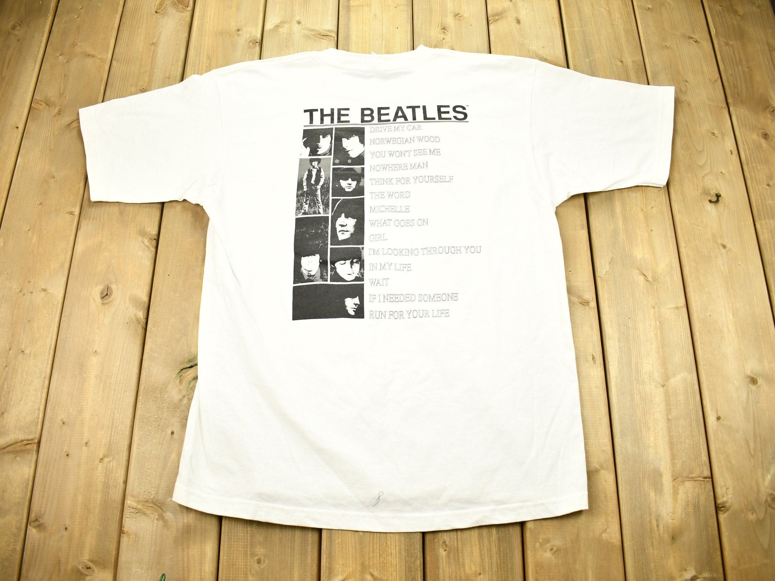 Vintage 1990 The Beatles Rubber Soul Band T-shirt – LOST BOYS VINTAGE