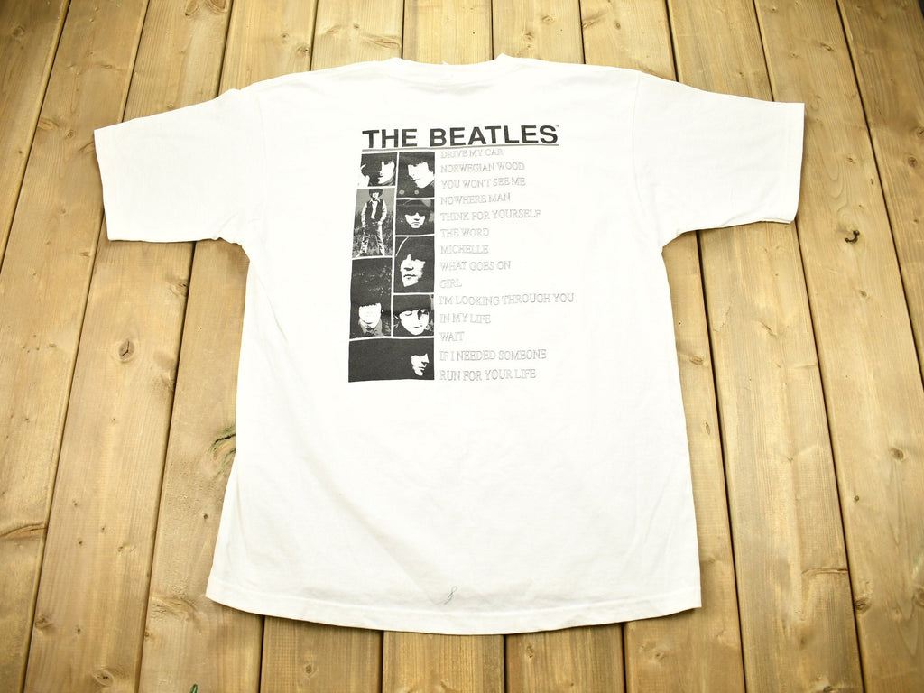 Vintage 1990 The Beatles Rubber Soul Band T-shirt