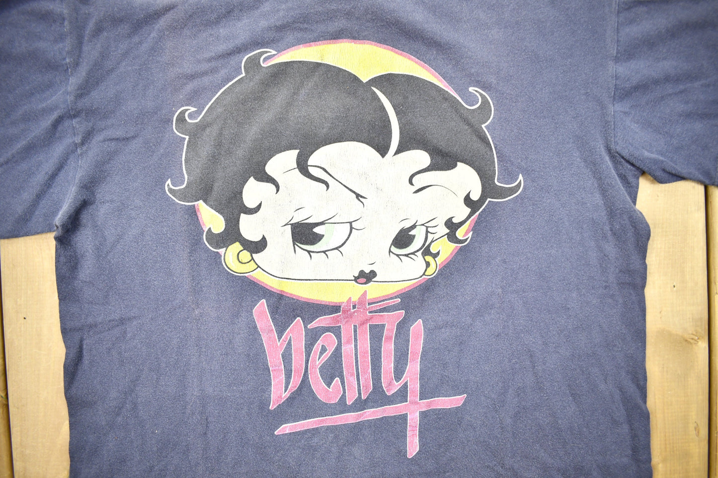 Vintage 1990s Betty Boop Graphic Cartoon T-Shirt / 90s Graphic Tee / Made In USA / Vintage Boop Tee / 1990s Betty Boop Merch