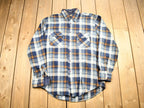 Vintage 1980s Ozark Trail Button Up Plaid Shirt