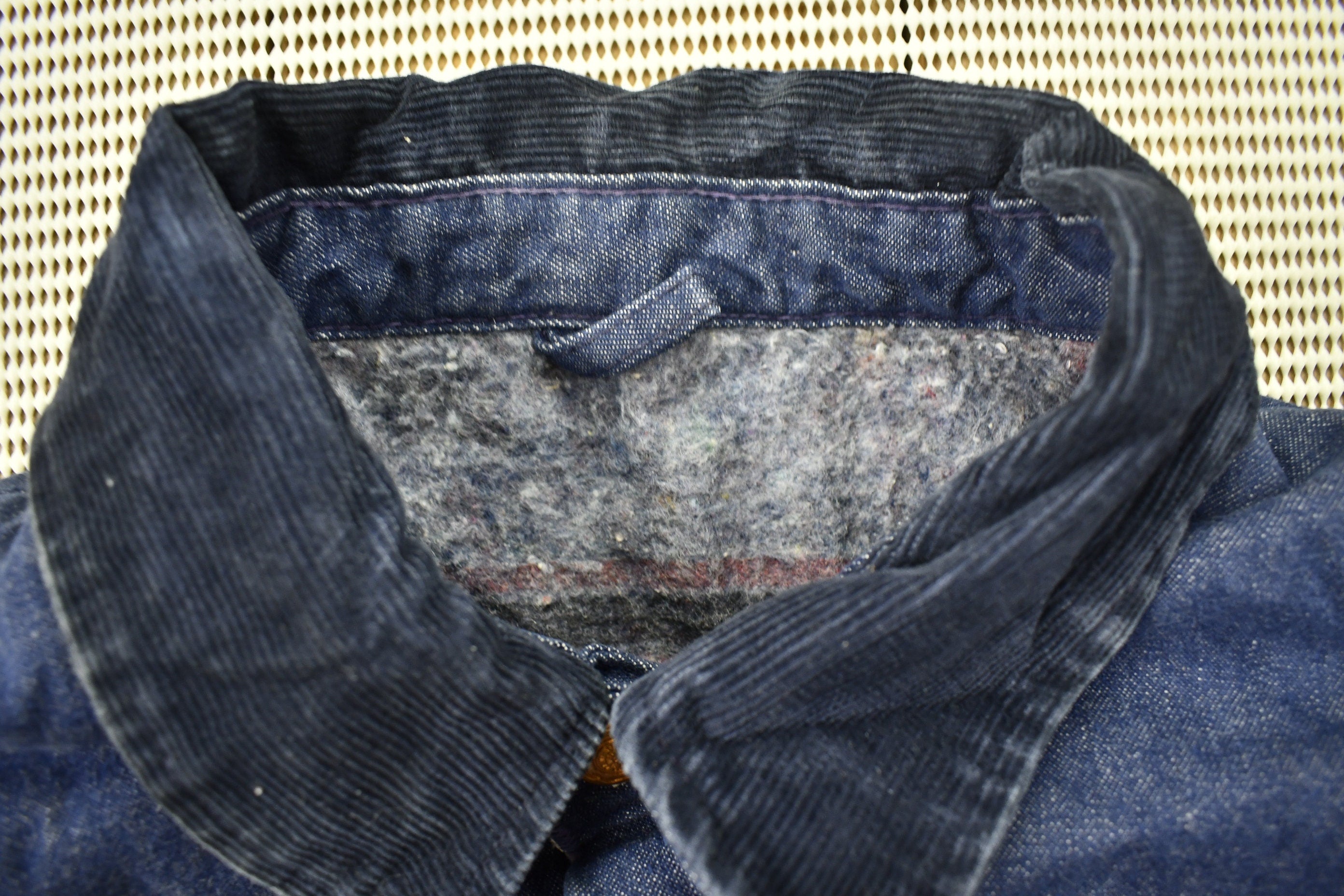 Vintage 1950s Big Ben Blanket Lined Jean Engineer Coat