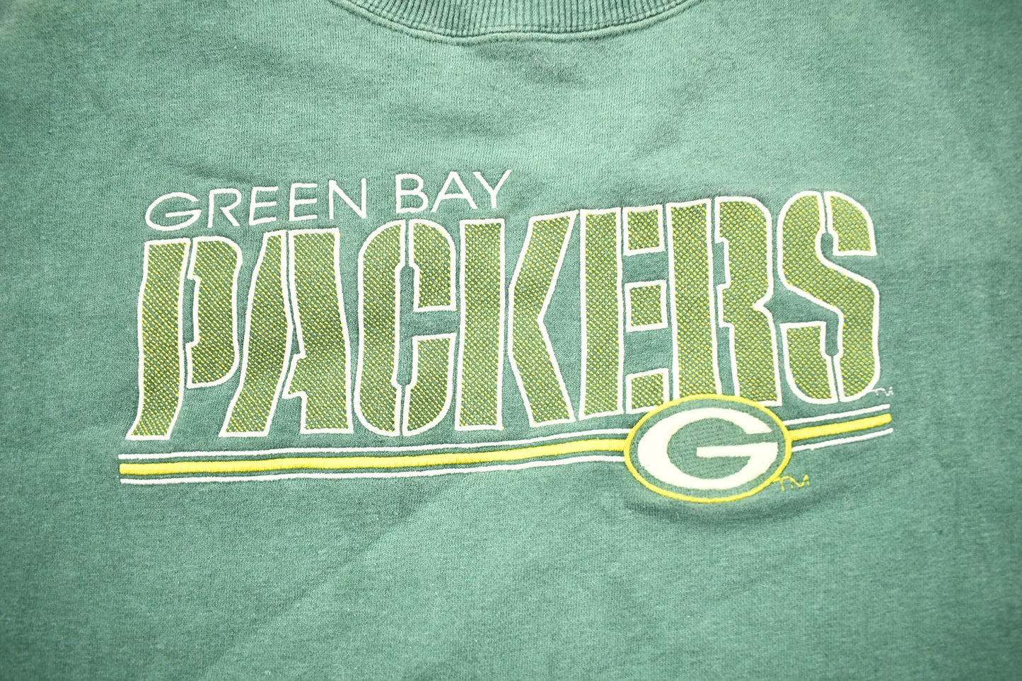 Vintage 1990s Green Bay Packers NFL Crewneck Sweatshirt / Embroidered / Football / Sportswear / Athleisure / Americana