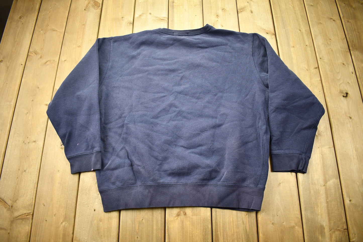 Vintage 1990s Polo Ralph Lauren Navy Blue Crewneck Sweatshirt / 90s Crewneck / Small Pony / Streetwear / Vintage Polo