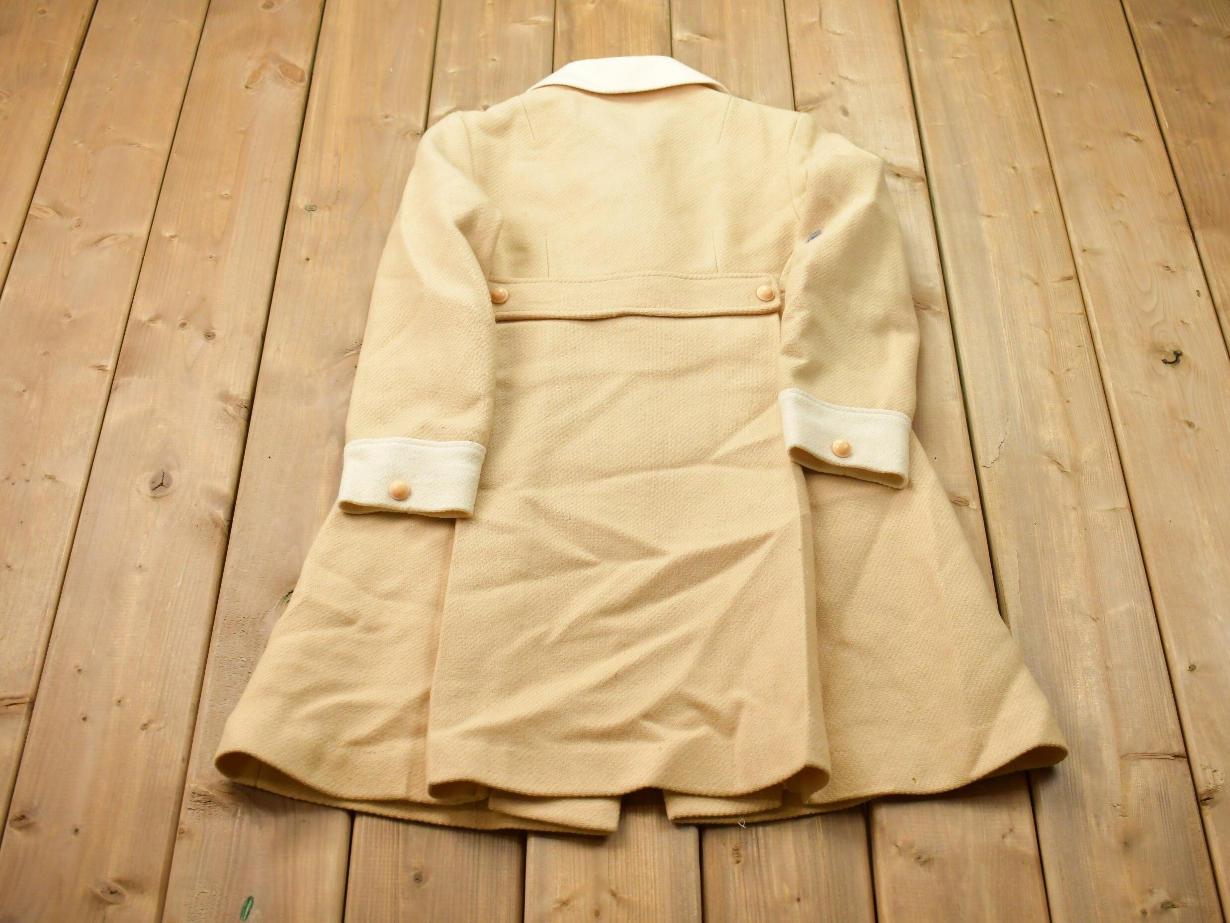 Vintage 1960s Mod 100% Wool Jacket