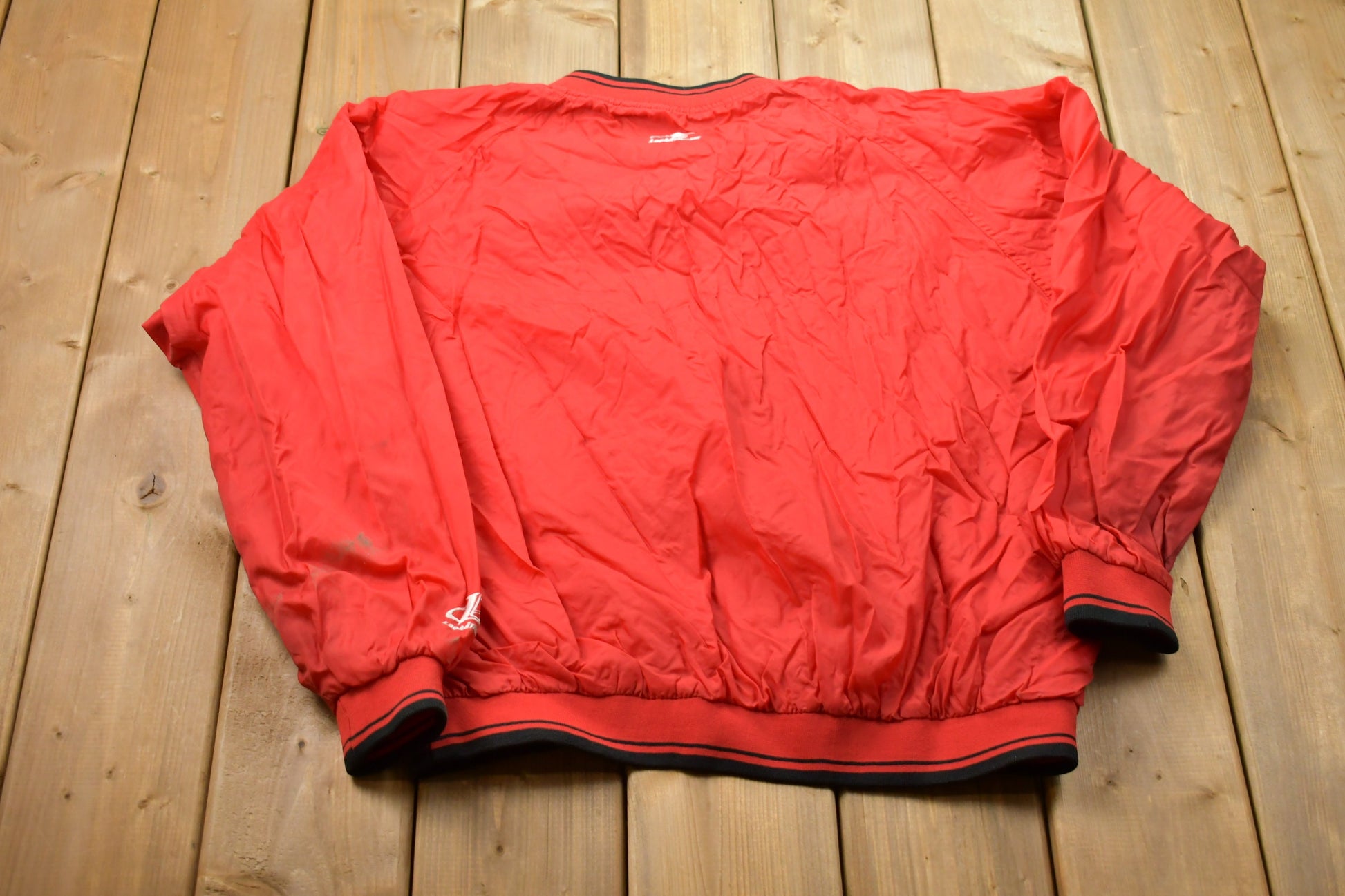 Vintage 1990s Detroit Red Wings NHL Windbreaker Pullover Jacket