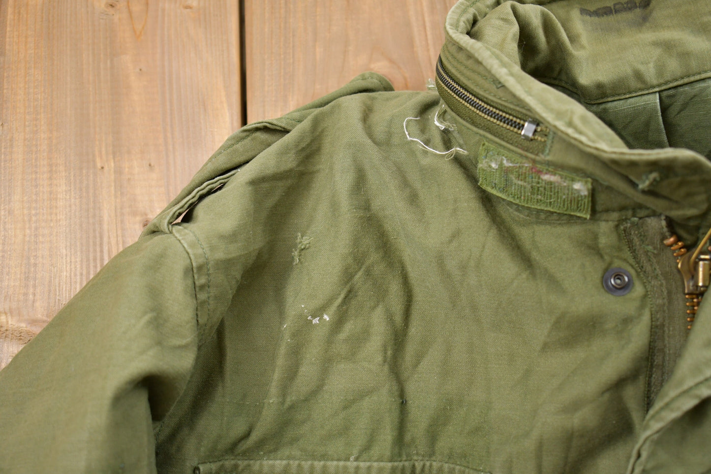 Vintage 1986 US Army Military Field Jacket / Button Up Jacket / US Army Green / Vintage Army / Streetwear Fashion / Army Jacket