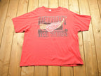 Vintage 1990s Detroit Red Wings NHL Logo 7 T Shirt