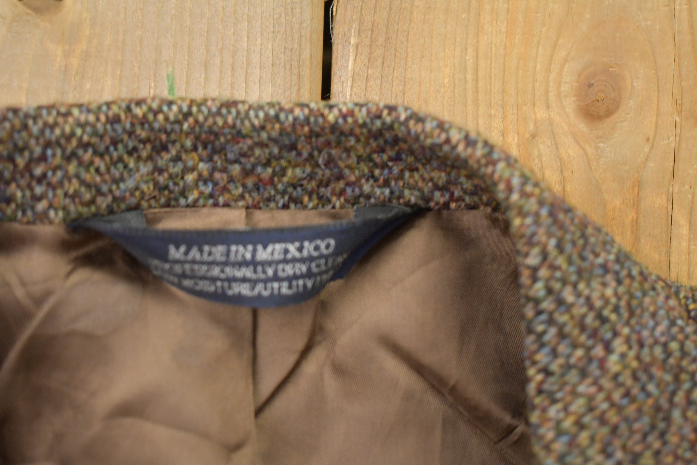 Vintage 1990s 100% Wool Blazer Jacket