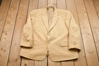 Vintage 1990s Joseph & Fees Wool Blazer  Wool Jacket   Vintage 90s Jacket  Outdoor  Winter  Cozy Blazer