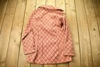 Vintage 1960s Jane Colby Button Up Argyle Blazer