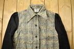 Vintage 1970s Button Up Plaid Shirt