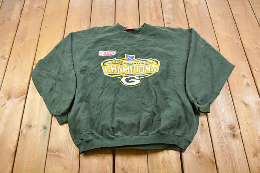 Vintage 2002 Green Bay Packers North Division Champions Crewneck Sweatshirt / 90s Crewneck / NFL / Athleisure / Streetwear /