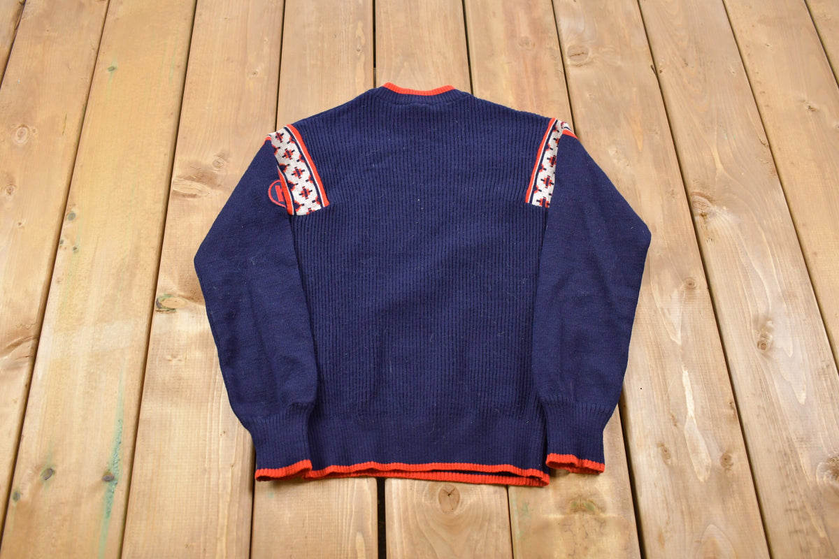 Vintage 1960s Youth Sized Knitted Sweater