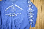 Vintage 1970s L.D. Bell Raiders Russell Athletics Crewneck Sweatshirt