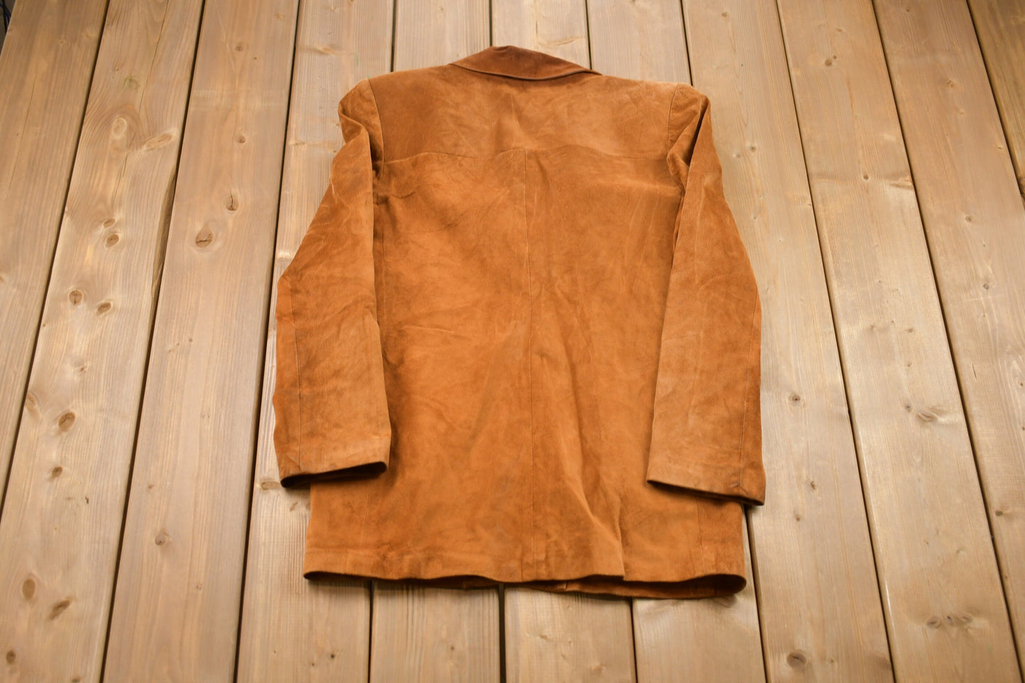 Vintage 1990s Danier Suede Leather Blazer Jacket / Fall Outerwear / Leather Coat / Winter Outerwear / Streetwear Fashion / Suede Jacket