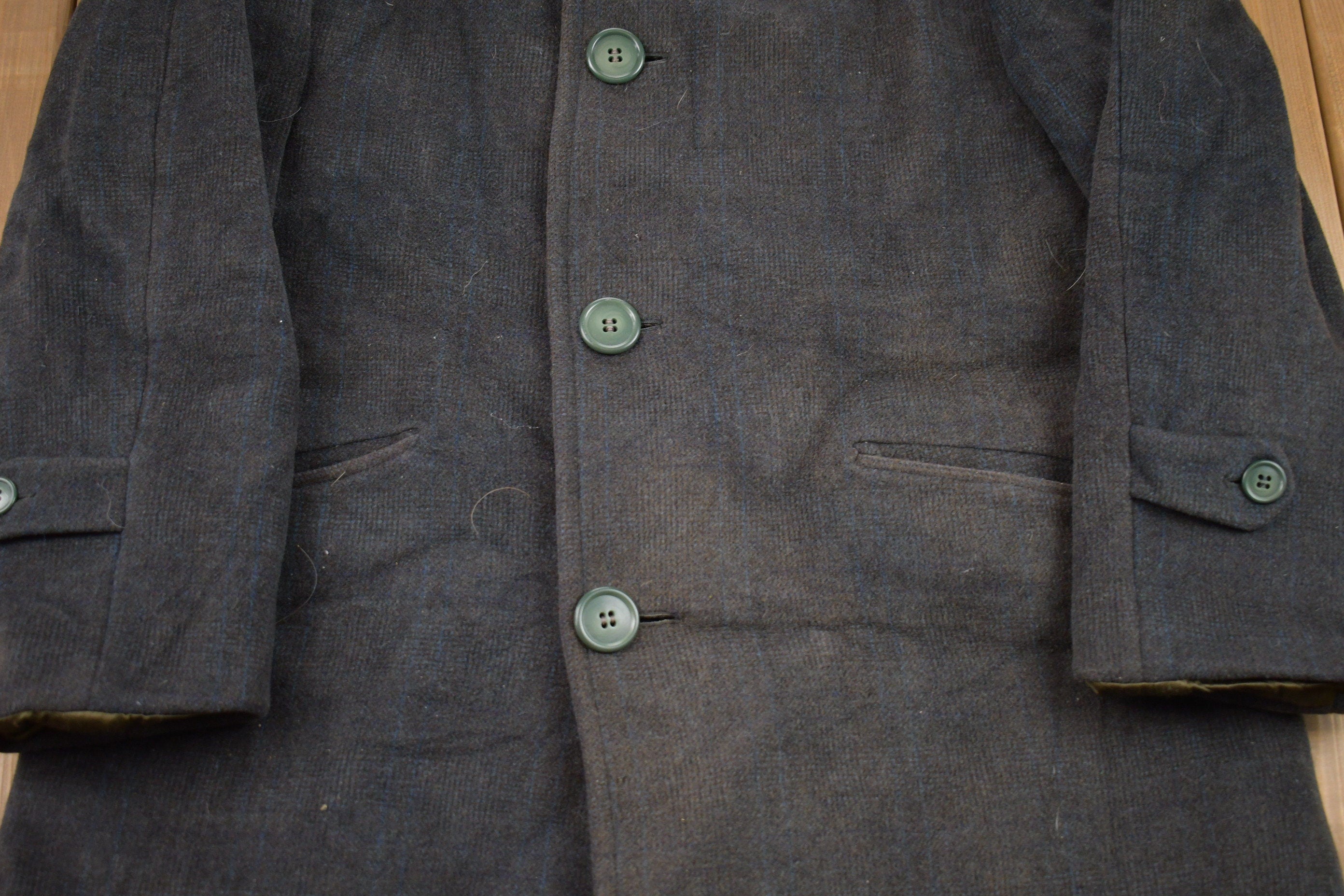 Vintage 1950s Vela Sheen 100% Wool Jacket