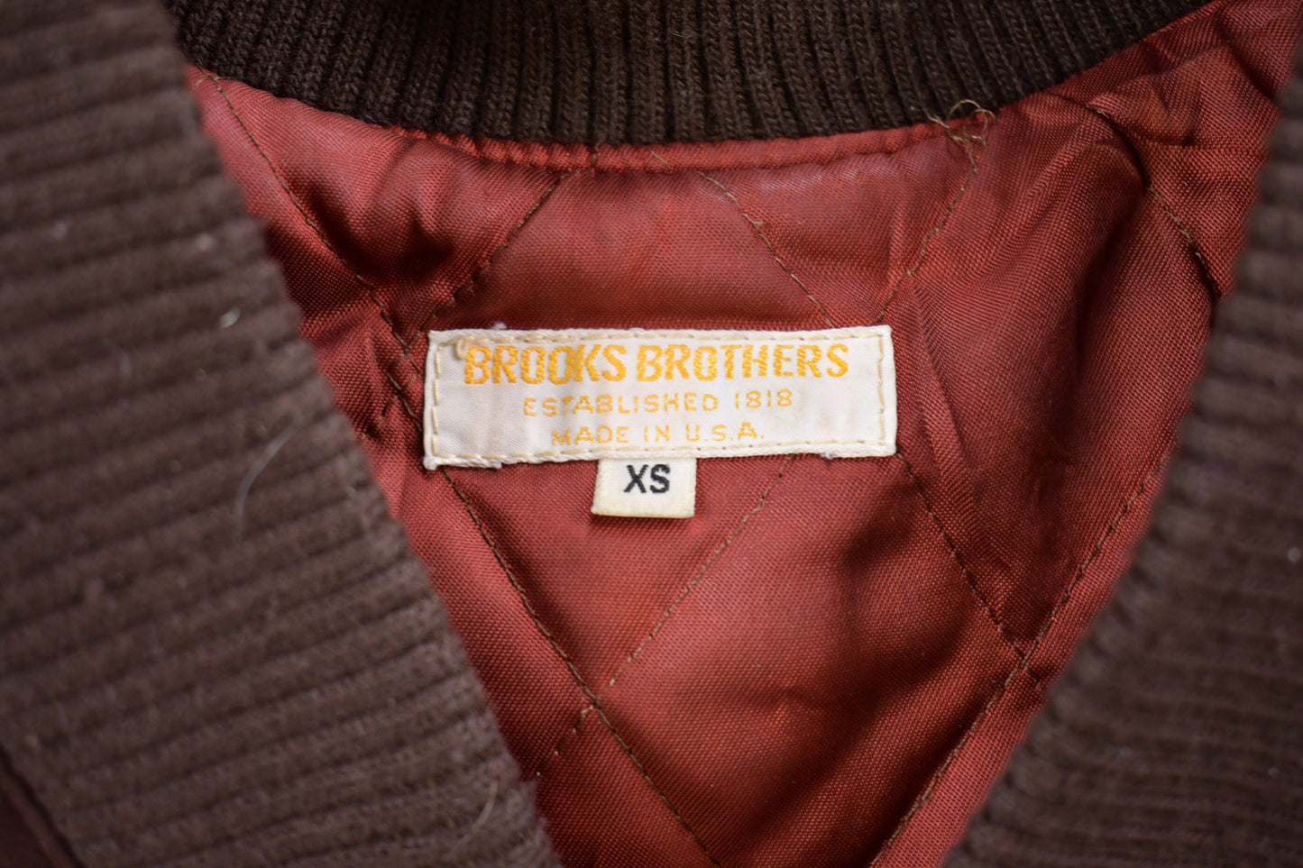 Vintage 1980s Brooks Brothers Suede Leather Bomber Jacket / Fall Outerwear / Leather Coat / Winter Outerwear / Streetwear / Suede Jacket