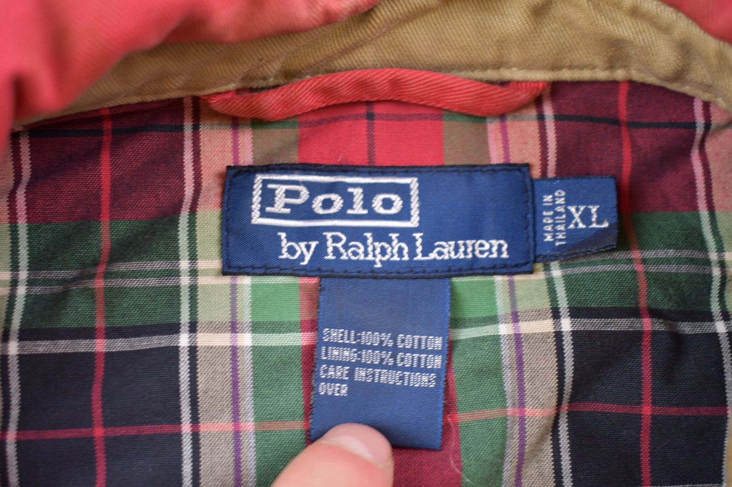 Vintage 1990s Polo Ralph Lauren Golf Jacket / Vintage Polo / Streetwear / Vintage Fall Outerwear / Fall Jacket / Blanket Lined