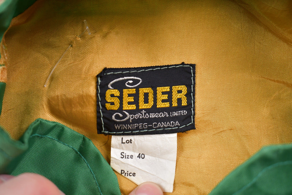 Vintage 1974 Durham Kroehlers Seder Sportswear Windbreaker Jacket
