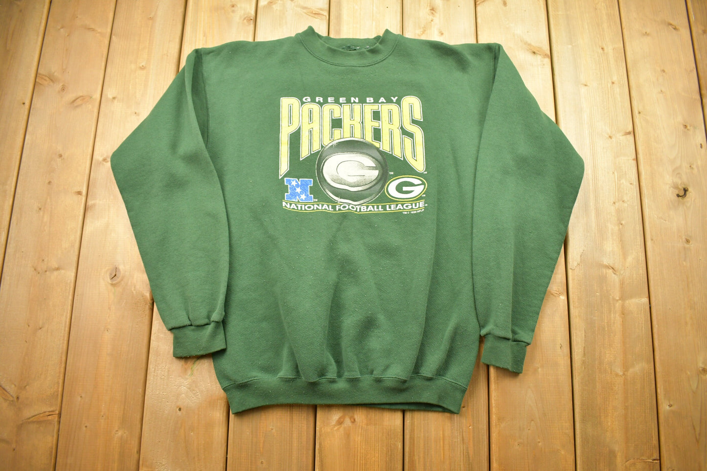 Vintage 1990s Green Bay Packers NFL Crewneck Sweater / 90s Crewneck / NFL / American Football / 90s / Sportswear