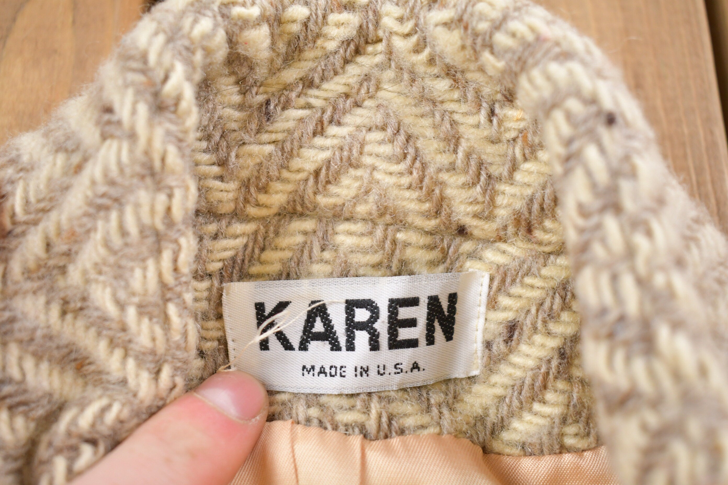 Vintage 1990s Karen Wool Jacket