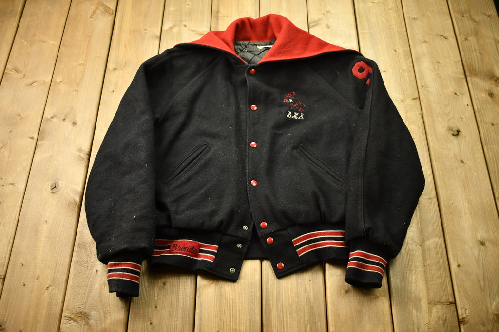 Vintage 1980s Wool Varsity Jacket