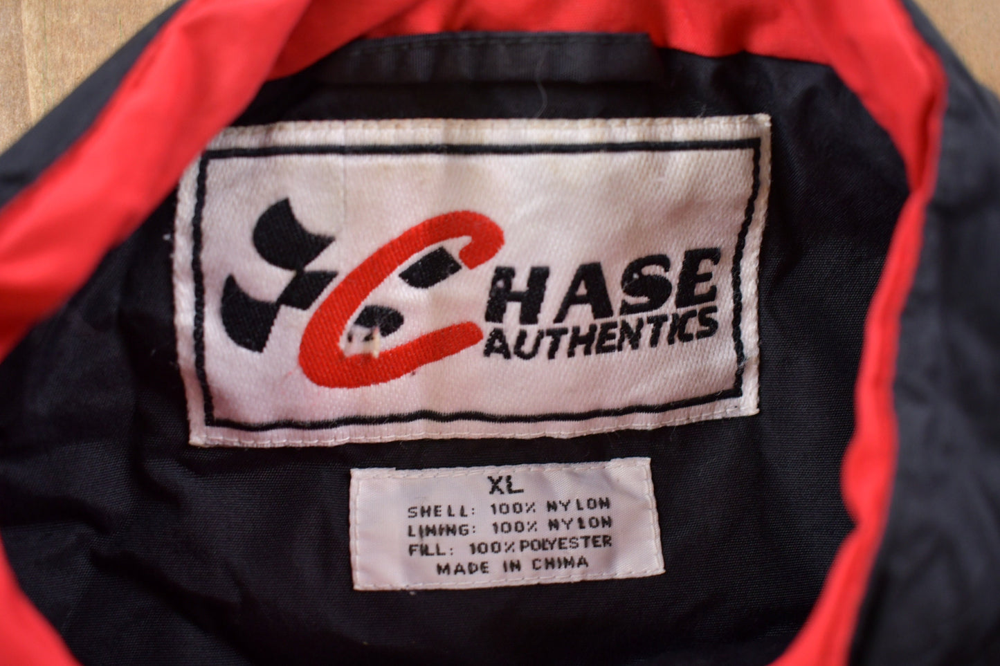 Vintage 1990s Chase Authentics Dale Earnhardt Full Zip Jacket / Athleisure Sportswear / Streetwear Fashion / Automotive Apparel