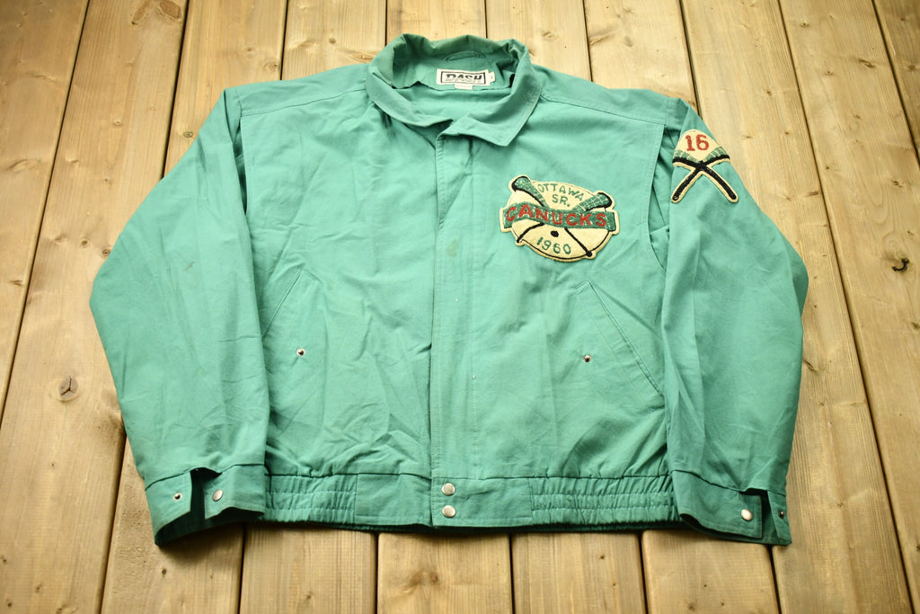 Vintage 1960s Ottawa Canucks Rugby Dash Jacket