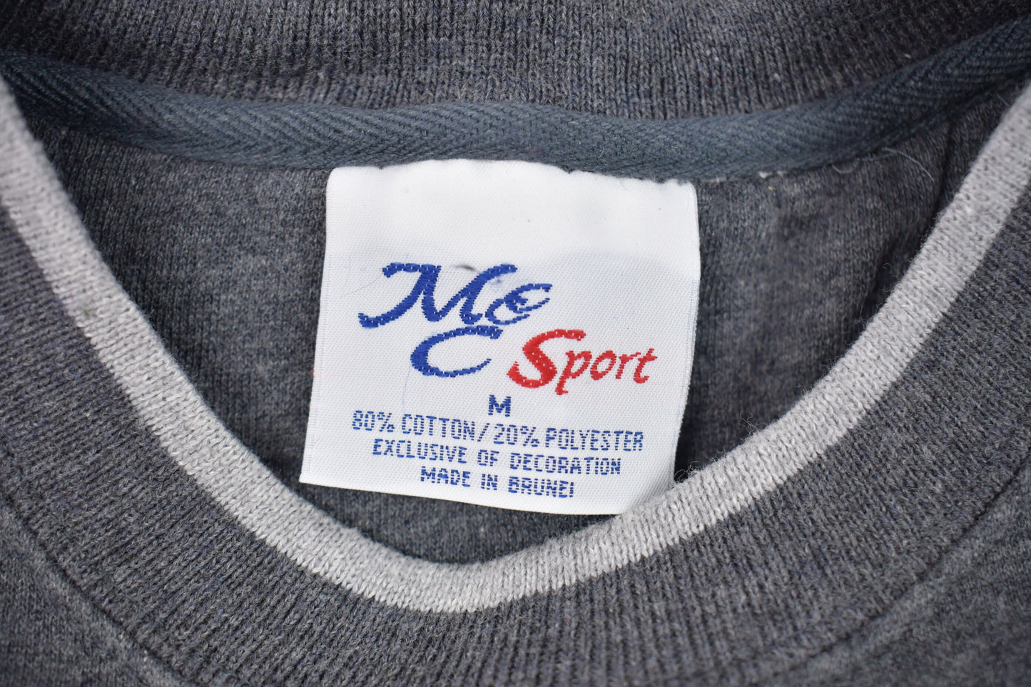 Vintage 1990s Hooked Fishing Crewneck Sweatshirt / 90s Crewneck / Athleisure / Streetwear / MC Sport