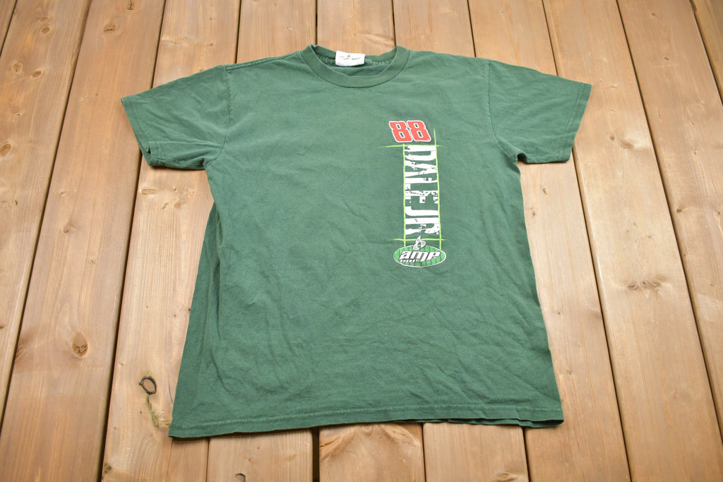 Vintage 1990s Dale JR 88 NASCAR Racing  T-Shirt